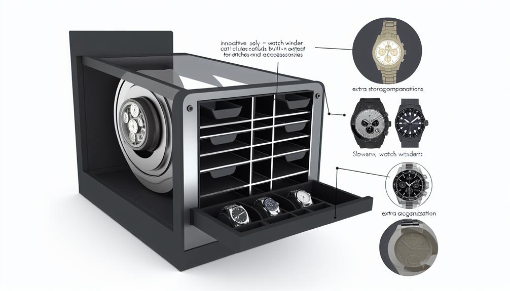 enhanced organization with watch winders