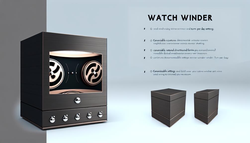 evaluating watch winder performance