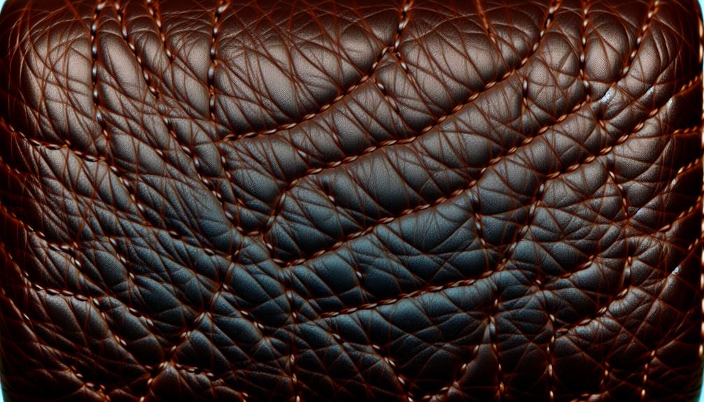 luxurious leather enhances fashion