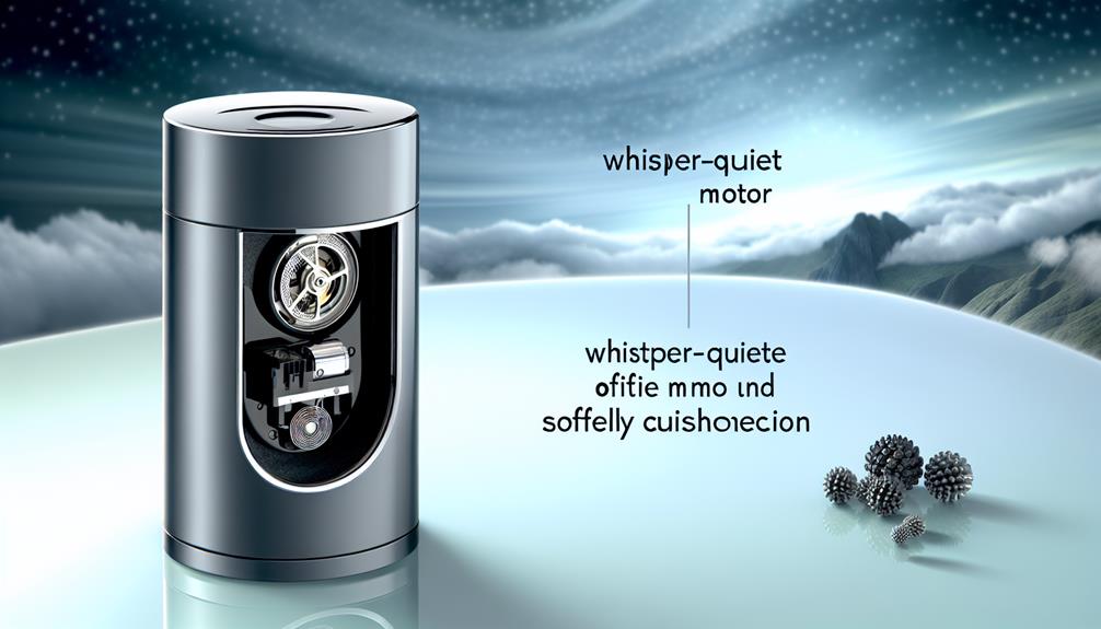 minimize noise from winders