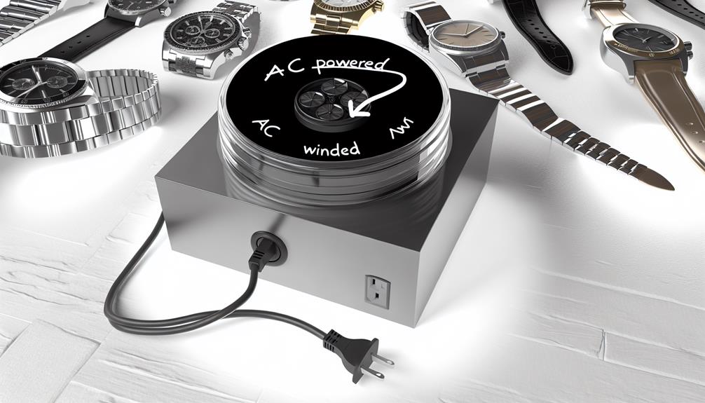 powering automatic watch displays