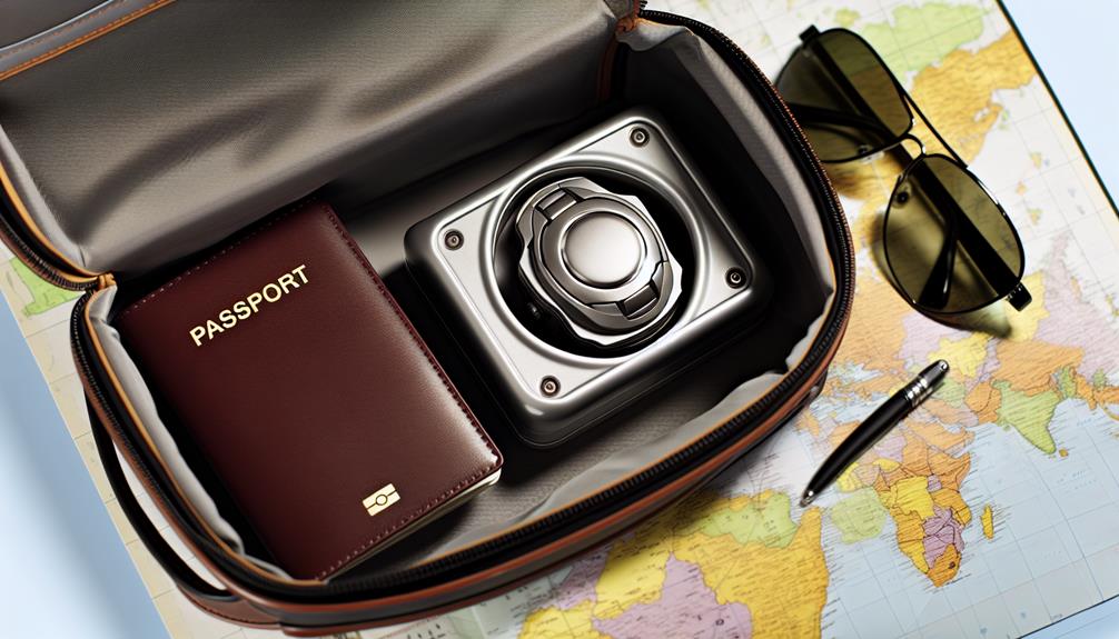 travel light with watch