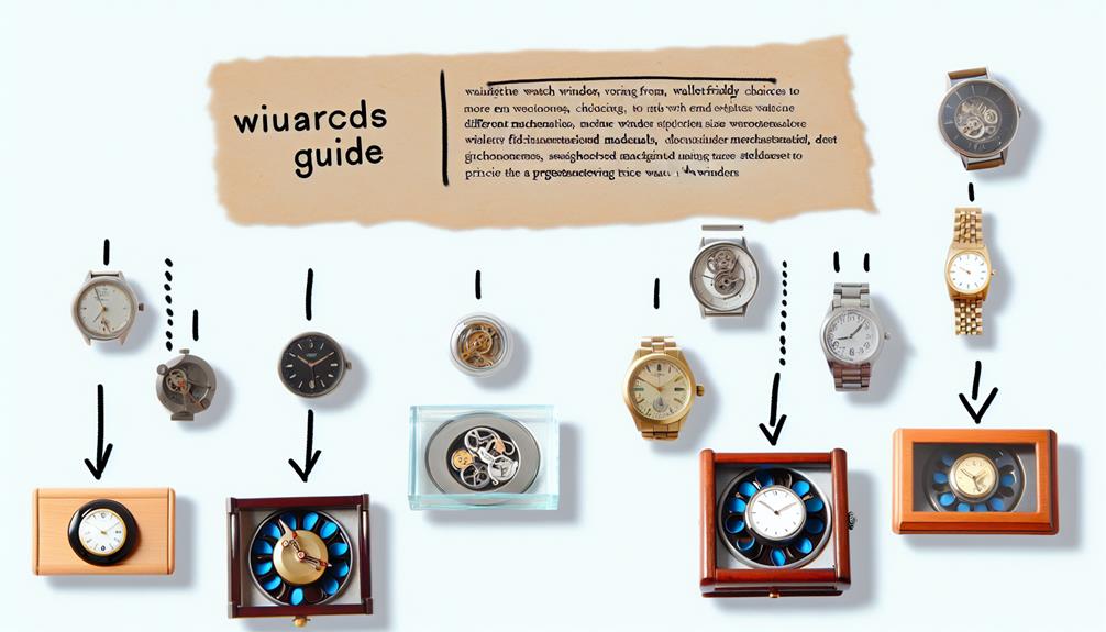 understanding watch winder prices