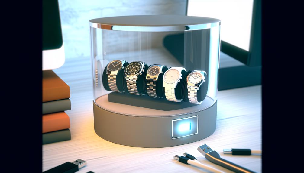 usb powered watch winder